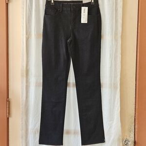 NWT CHICO SO SLIMMING GIRLFRIEND STRAIGHT LEG BASIC BLACK JEANS SIZE 2S / CH 00S